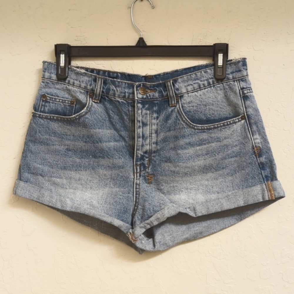 Ksubi Rollin Out Denim Shorts In Clas-sick Size 28
